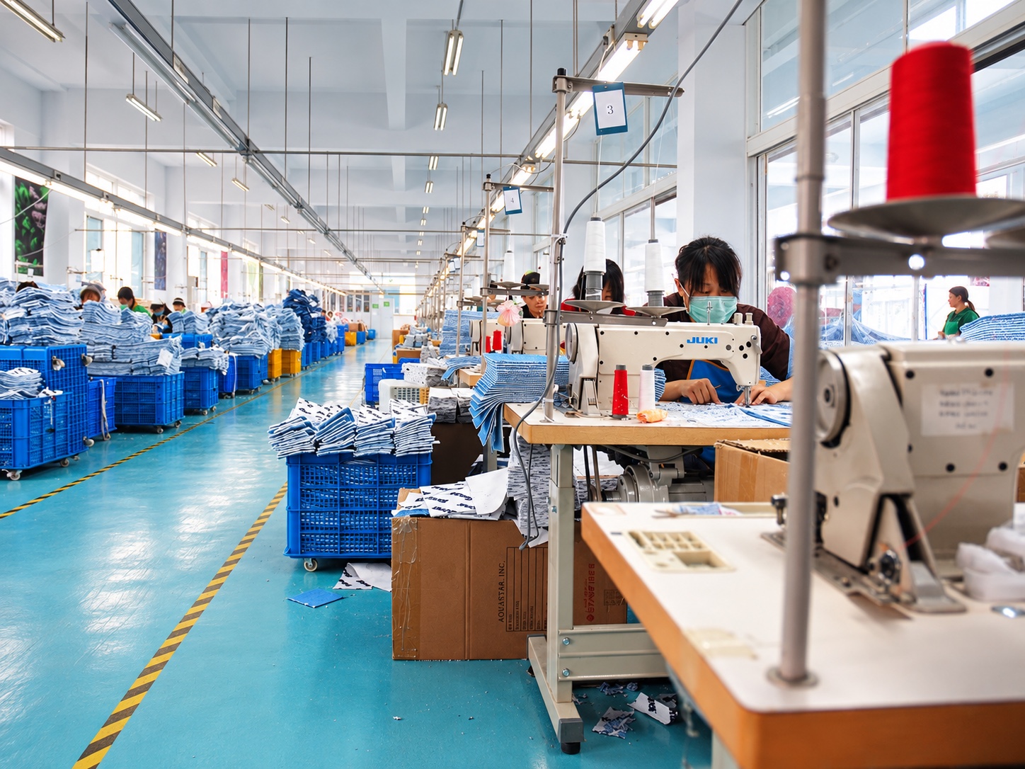 Sewing line