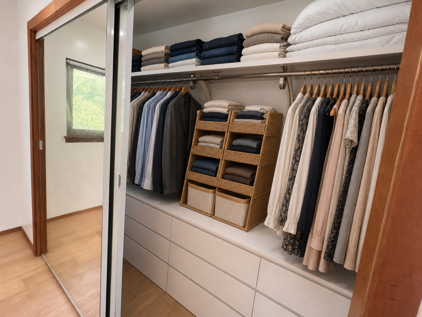 Master closet