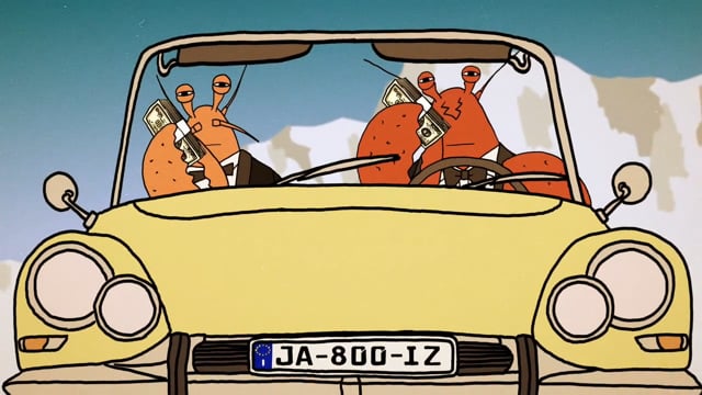 Gentlemen Lobsters animated title sequence